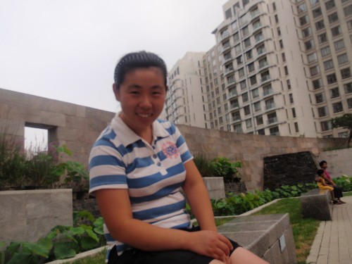 Og Liu Ling venter ..... (Fotograf: Nori)