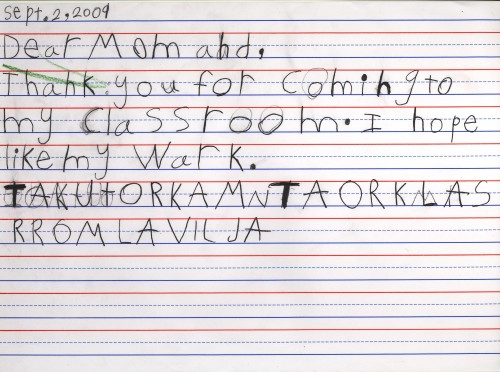 Brev fra Vilja